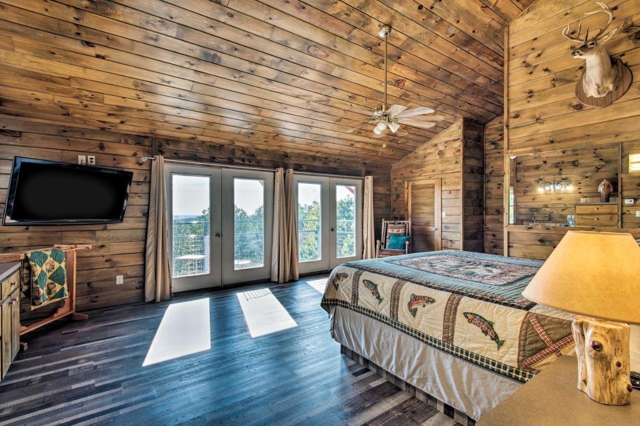 Broken Bow Mountaintop Home With Hot Tub! Luaran gambar