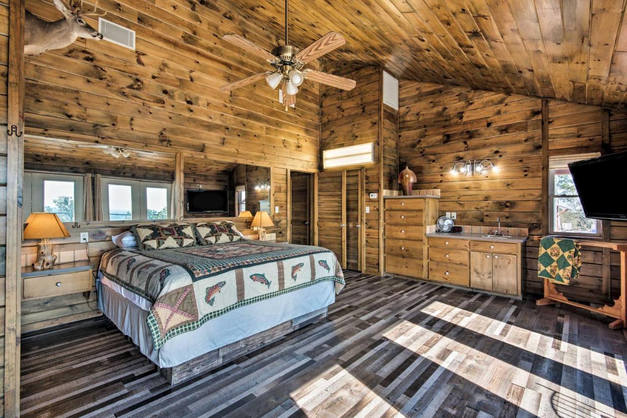 Broken Bow Mountaintop Home With Hot Tub! Luaran gambar